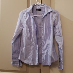 SOLD Blue button down